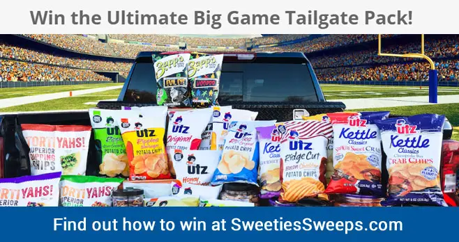 Enter for your chance to win the Ultimate Big Game Tailgate Pack from UTZ Snacks. One Grand Prize Winner will receive their Ultimate Big Game Tailgate Pack prior to the Big Game. 