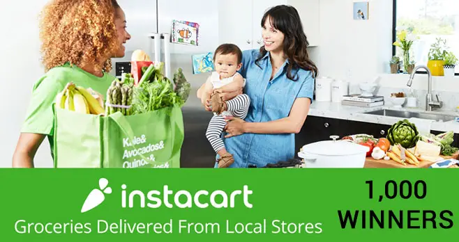1,000 WINNERS! Play the new Coca-Cola Instant Win Game for your chance to win a $20 Instacart promotional code. Groceries delivered in as fast as 1 hour. Choose from stores like Publix, ALDI, Costco, Kroger, Wegmans, Petco and more.