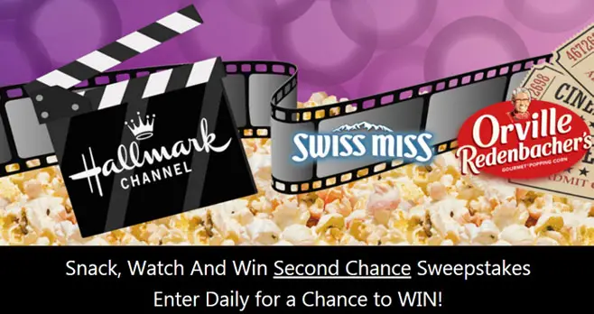 50 WEEKLY WINNERS! Enter for your chance to win one year’s supply of Orville Redenbacher microwave popcorn or a weekly Swiss Miss-branded mug weekly prize.
