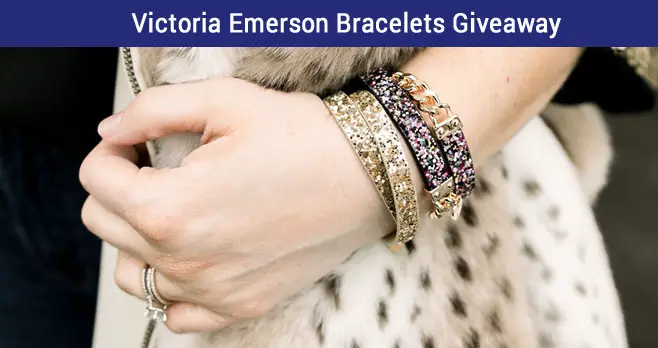Enter for your chance to win a set of 5 Victoria Emerson Bracelets. Victoria Emerson inspires women to celebrate the joy and to share their sparkle with the world!