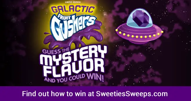 Go on a Galactic Gushers Mystery Flavor mission for a chance to instantly win prizes like sweatshirts, hats, blankets, pop sockets, and more, every day. 