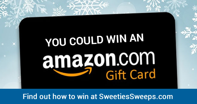 Enter for your chance to win an Amazon gift card