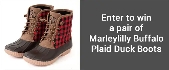 Enter for your chance to win a pair of #Marleylilly Buffalo Plaid Duck Boots for Mom & Child. #ThursdayMotivation     You get one pair for mom and one pair for your child.