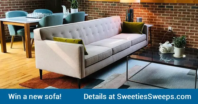 Ready for a new sofa? Now through February 21, enter for your chance to win the sofa of your choice (up to $4500). Sleek and sophisticated, casual and cozy, mid-century or ultra-modern - find the style that speaks to you! 