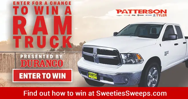 Enter to win a RAM 1500 Classic Tradesman Quad Cab 4x2 Truck, brought to you by Durango Boots