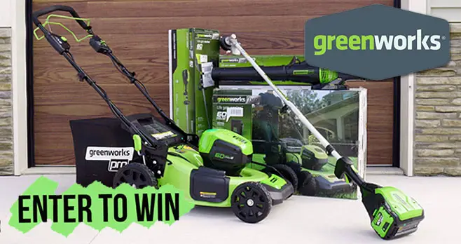 Enter daily for a chance to win 7 Pro 80V lithium-ion battery powered yard tools valued at over $3,000 from Bob Vila. Greenworks sells Lawn mowers, pressure washers, blowers, cordless drills and other quality power tools for home and garden.