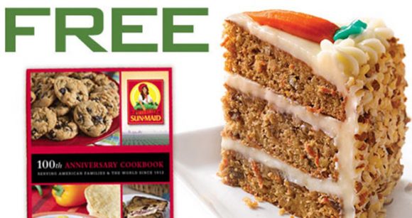 Get a Sun-Maid 100th Anniversary CookBooks for FREE! | Sweeties Sweeps
