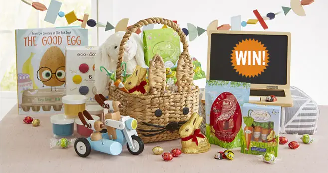 Enter for your chance to win the Ultimate Easter Basket from Lindt. Easter is hopping into view and Lindt is ready to celebrate! Lindt has partnered again with Crate and Kids to create the ultimate Easter basket and are pretty EGG-sited to share the details.