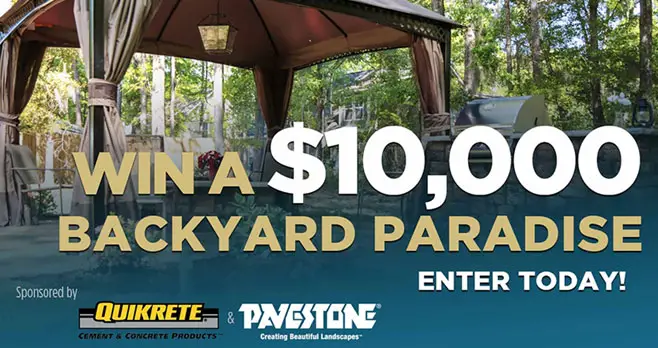 Enter for your chance to win a backyard paradise worth up to $10,000. Are you longing for a backyard paradise, but aren’t sure where to begin? Let Today's Homeowner do the work and transform your plain yard into the space you’ve been dreaming about.