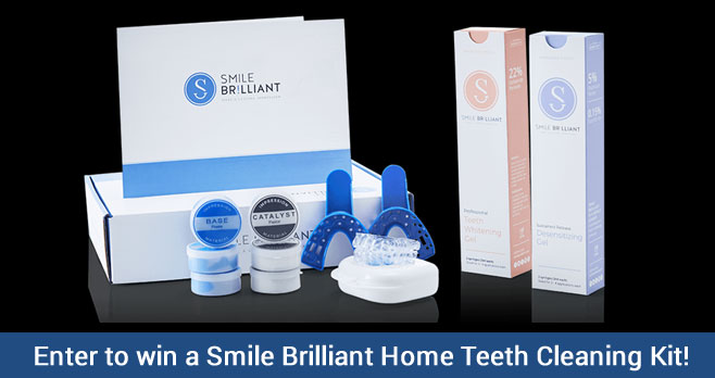 Smile Brilliant Home Teeth Whitening Kit Giveaway