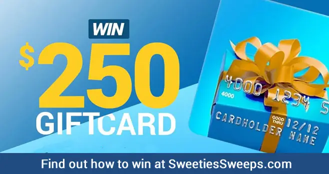 Enter for your chance to win a $250 Visa gift card