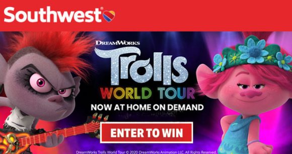 DreamWorks Trolls World Tour Destination Sweepstakes