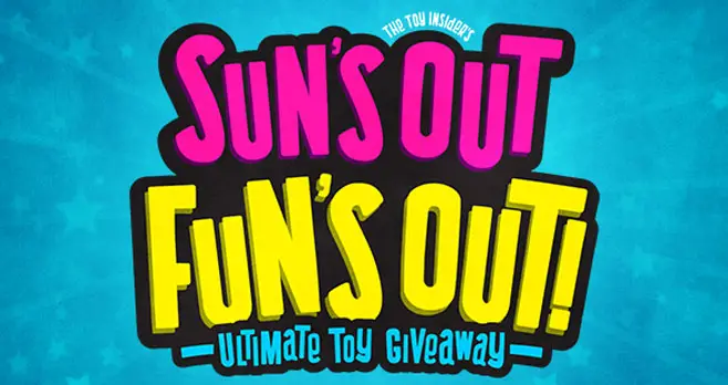 Enter the Toy Insider #SunsOutFunsOut Toy Sweepstakes for your chance to win $1,500 worth of summer toys for your kids. The Toy Insider is your No. 1 source for the latest in toy news and reviews.
