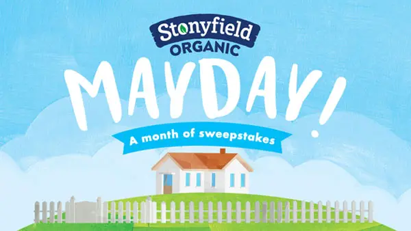 Enter for a chance to win a gift pack including a $100 gift card to Tom’s Shoes, a Death Wish Coffee Co. Mother’s Day Bundle, and one pair of Bose Noise Cancelling Headphones when you enter the Stonyfield Organic Mother of All Sweepstakes