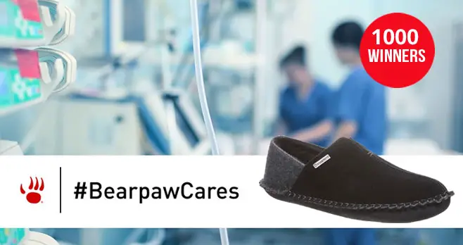 Bearpaw is sending out 1,000 pairs of slippers to thank those who are working tirelessly to protect us.