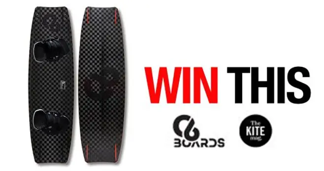 Enter for your chance to win a C6 Carbon Fiber Twintip Kiteboard valued at $1049. TheKiteMag and C6 Boards have teamed up to give one lucky winner a C6 carbon fiber twintip kiteboard.