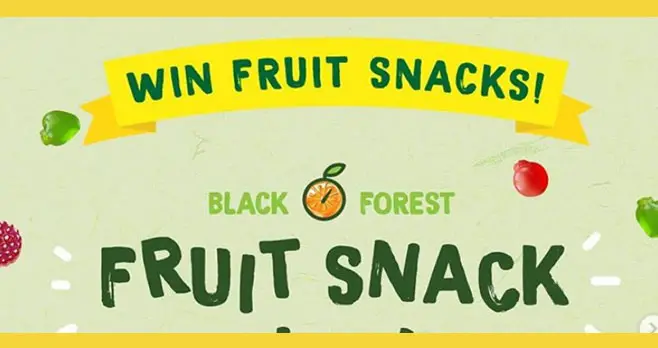 Resisting Black Forest fruit snacks is TOUGH! So that's why they are giving free boxes of fruit snacks to 100 families who try the #fruitsnackchallenge. Tag us, and use #fruitsnackchallenge and #sweepstakes to enter! 