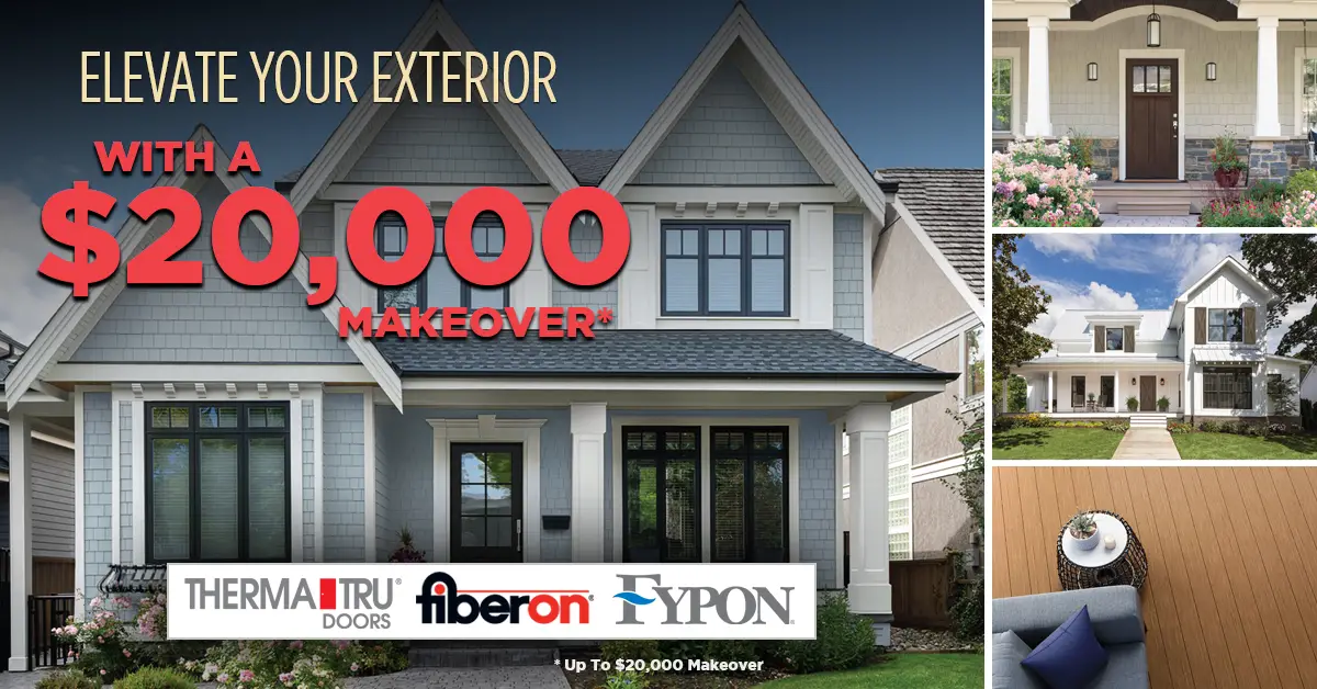 Today's Homeowner's $20,000 Elevate Your Exterior Contest