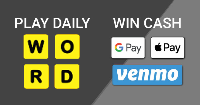 You could Win Cash prizes when you play VRV's WORD game daily through June 28th. This is an ongoing game that starts over every Sunday.