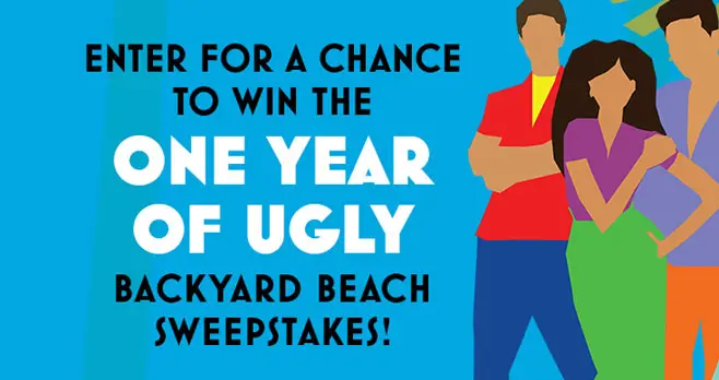 Enter for your chance to win a Simon & Schuster prize pack or one of 26 hardcover copies of the book,"One Year of Ugly" by Caroline Mackenzie. Enter for a chance to win a prize pack including a copy of One Year of Ugly by Caroline Mackenzie, a Mixmaster Cocktail Kit, a Sunnylife Cocktail Party Kit, and an Atlas Beach Towel!