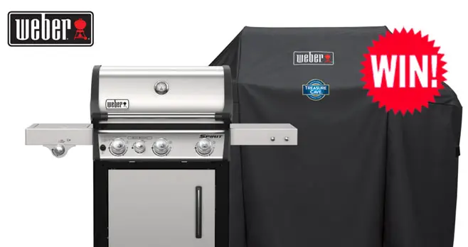 Play the Treasure Cave Cheese Thrilling Grilling Instant Win Game daily for your chance to win a Weber Gas Grill, grilling tool set, and other Weber grilling items for fun summer outdoor grilling.