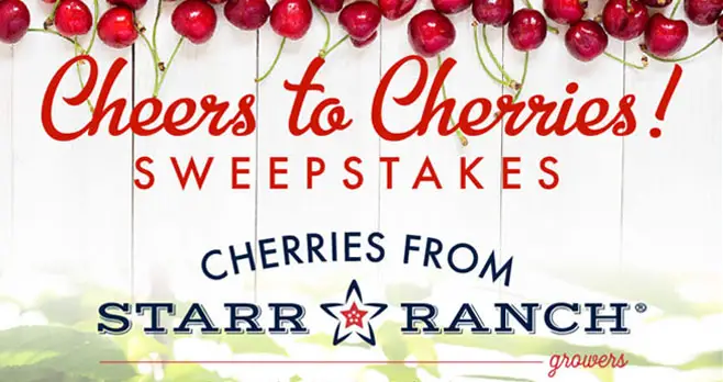 Enter the Farm Star Living Cheers to Cherries Sweepstakes daily for your chance to win $500 in cash!