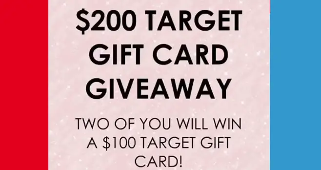 $200 Target gift card giveaway