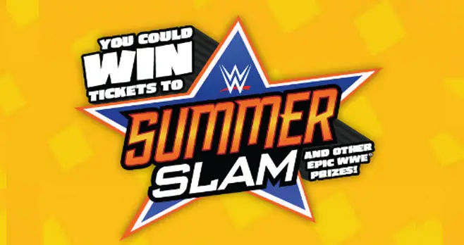 Fight the hunger monster with Foster Farms corn dogs and you could win BIG! Enter for your chance to win tickets to WWE Summerslam and other amazing prizes