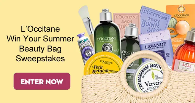 10 WINNERS! Enter for your chance to win a L’Occitane Summer Beauty Bag to get fresh for the season. You’ll meet our new verbena deodorant balm and find all-time favorites like Le Petit Remède Cosmetic Balm.