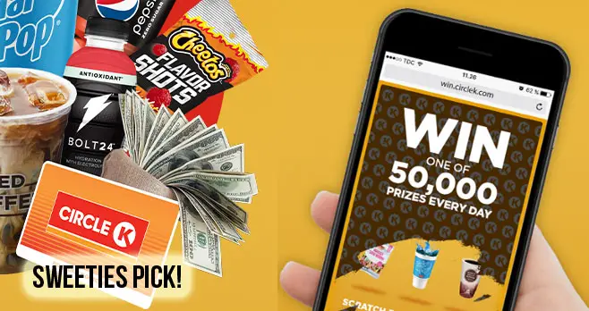 Play the Circle K Scratch & Match Instant Win Game daily for your chance at over 3 million prizes. Circle K stores are in 48 states with over 7,800 locations so there's one near you.