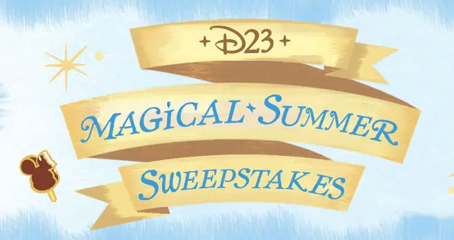 Enter for a chance to win this week’s #D23 Disney exclusive prize pack that’s specially curated for the Disney fan in all of us!