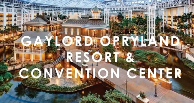 Enter for your chance to win a 2-night stay at the Gaylord Opryland Hotel + 4 SoundWaves passes.