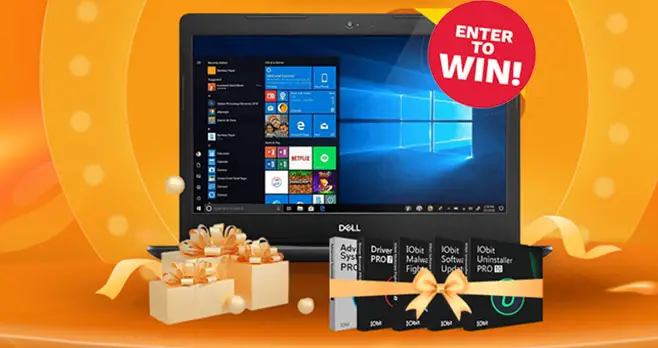 Enter for your chance to win a Free license to any IObit products. Ten winners will receive a Dell Inspiron 15 3000 Laptops or $500 in cash!