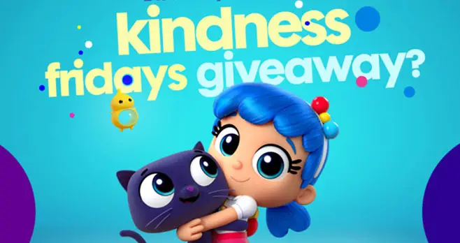 Enter for your chance to win a Rainbow prize pack. Tune into Discovery Family every Friday and look for the special Quote of the Day during True and the Rainbow Kingdom. Submit the correct quote by the end of the episode and you could win an awesome True and the Rainbow Kingdom prize pack!