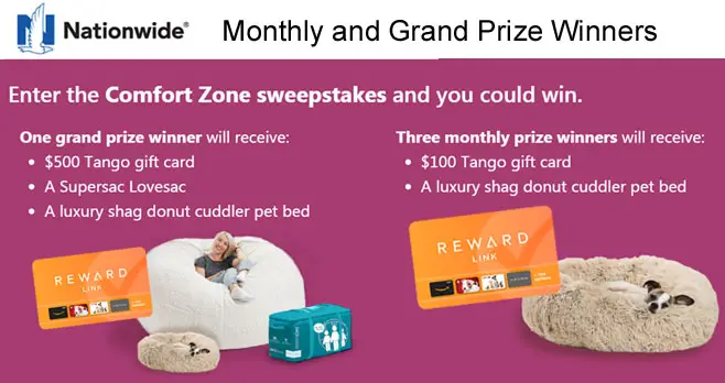 Enter for your chance to win pet-friendly prizes from brands you love and PetInsurance.com. We've been in the same spot for a while. Let's take a cue from our four-legged friends to arch our backs, stretch out our toe-beans and then get extra comfortable with these snooze-approved prizes.