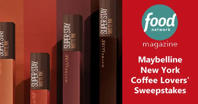Enter to win Maybelline’s new Super Stay Coffee Edition Collection - transfer-proof lip colors infused with coffee-inspired scents - plus the ultimate coffee lovers’ perks