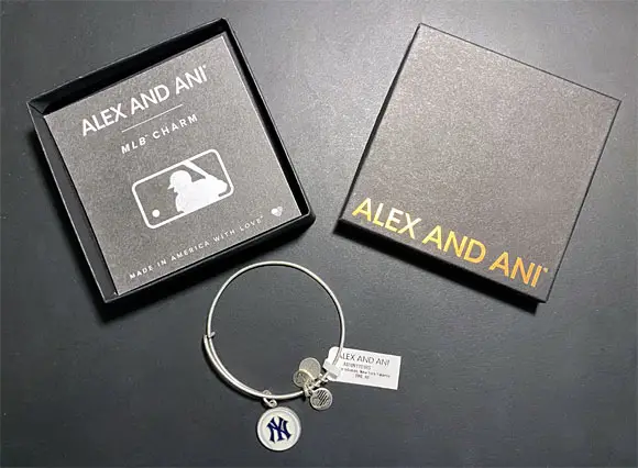 Win a New York Yankees MLB Charm Bangle Bracelet