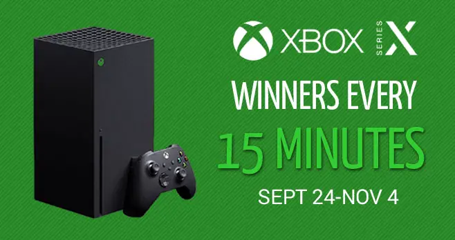 Taco Bell and Xbox Series X Instant Win Game (Winner Every 15 Minutes)