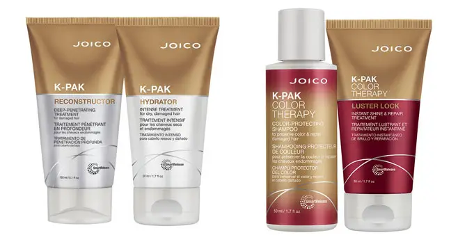 Enter for your chance to win a sample pack of Joico K-PAK or K-PAK Color Therapy. Joico knows you will LOVE their KPAK Iconic hair line that expands from repairing damaged hair, to color protection!