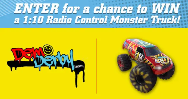 Enter for a chance to win a Hot Wheels Bright remote control car and more. Enter once for a chance to win the Grand Prize or be a one of six Weekly Winners!