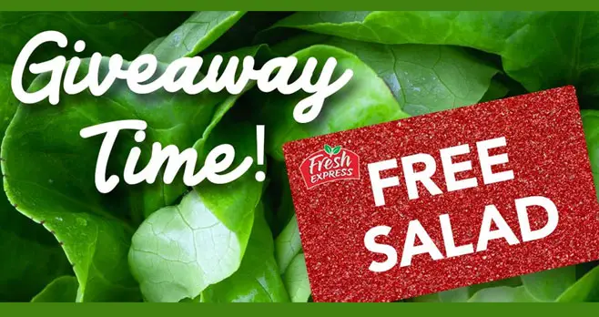 Enter for your chance to win Free Fresh Express salad coupons! With Fresh Express salad kits you can save time on your meal prep. Follow @FreshUpdates and tag your friends who'd love to win.