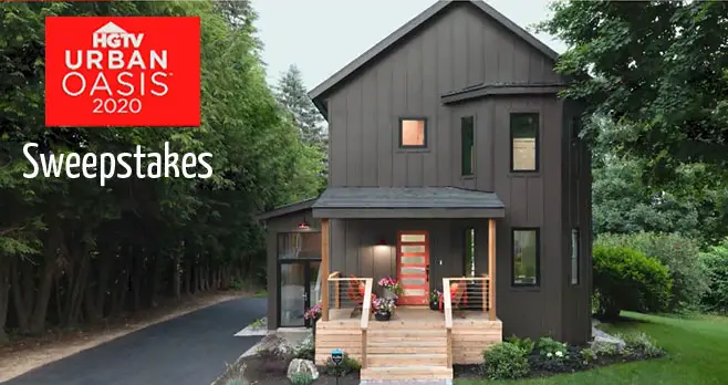 Starting today, October 5 at 9:00 am ET, enter twice daily for your chance to win the 2020 #HGTV Urban Oasis home located in Portland, Maine, plus $50,000 from LendingTree valued at $350,000! Discover HGTV Urban Oasis 2020, a bold remodel in Portland, Maine. Tour the interior of this historic home packed with modern-day touches. 
