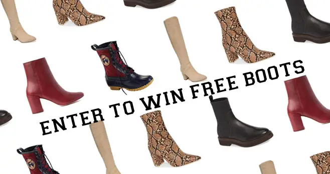 Enter for your chance to Win a FREE pair of Boots from Bee Shic Shoetique!