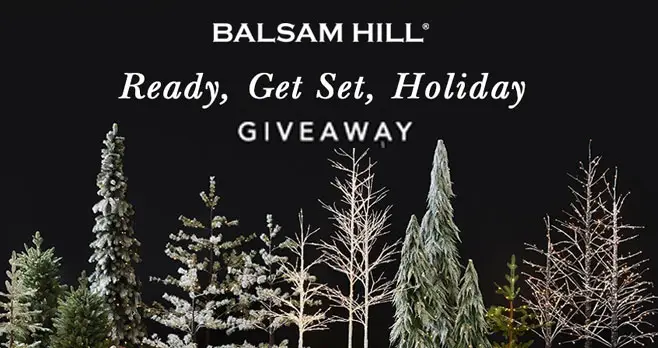 Enter the Balsam Hill Ultimate #Giveaway for a chance to win a Balsam Hill decorating set to get your home holiday-ready in style! Get bonus entries for sharing with friends.