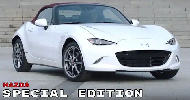 Mazda is honoring the human spirit to celebrate their 100th anniversary by giving back to those who've given their all to their community with a Mazda MX-5 Miata 100th Anniversary Special Edition.