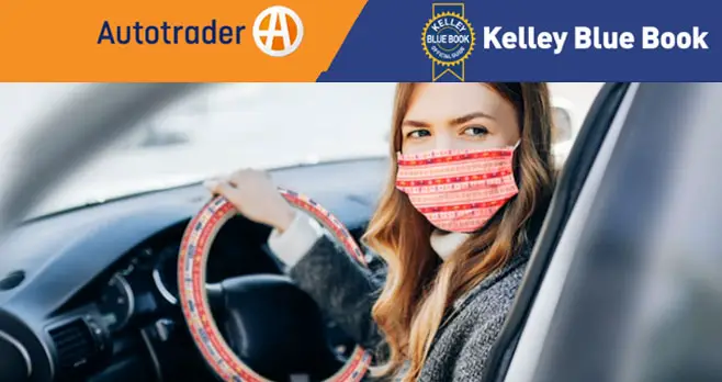 Autotrader and Kelley Blue Book are bringing holiday cheer to the road with limited-edition “ugly” sweater light-up face masks for you and a friend and a fun holiday steering wheel cover.