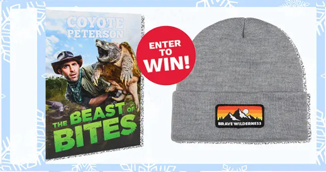 If you’re a fan of adventurer and animal expert Coyote Peterson and the Brave Wilderness crew you're going to want to enter to win a totally wild Brave Wilderness Adventure prize pack! Whether you’re headed out on a nature hike or just exploring your backyard, we know you’re always ready for your next big adventure. 