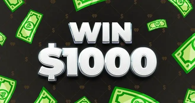 Enter to win $1,000 cash