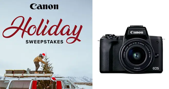 It's been a year, enter for a chance to treat yourself to a NEW EOS M50 Mark II EF-M 15-45mm f/3.5-6.3 IS STM Lens Kit to take on your next adventure.