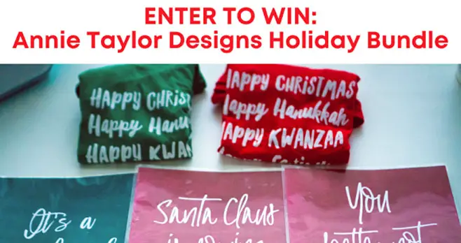 Annie Taylor Designs Holiday Gift Bundle Giveaway